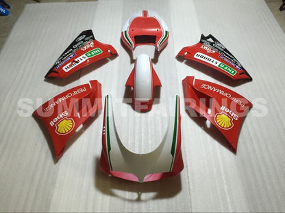 Fairings For Ducati - 996/748 1994-2002 Red White Black