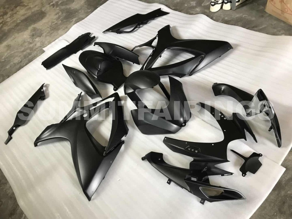 Fairings For Suzuki - GSXR600-750 K6 06-07 Matt Black