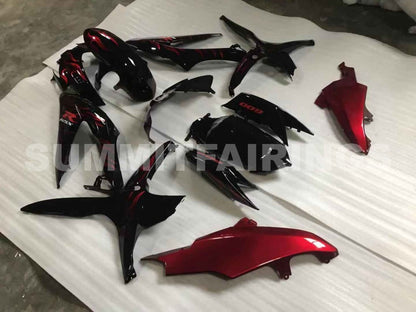 Fairings For Suzuki GSXR 600 750 (2008-2010) Red Flame