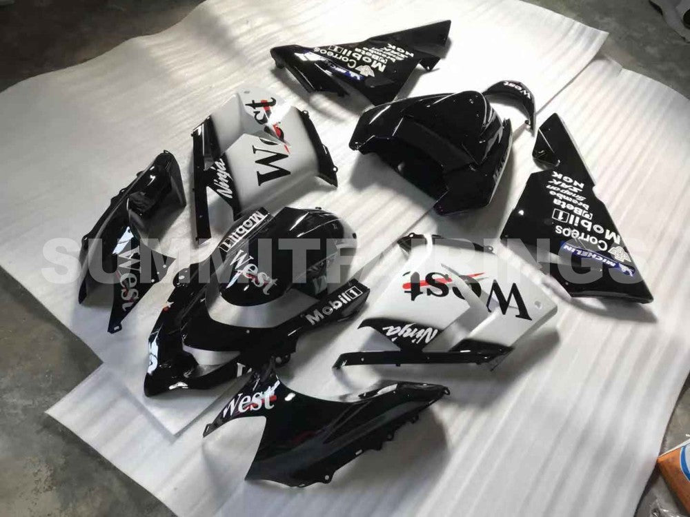 Fairings For Kawasaki ZX-10R, 2004-2005 - Black White