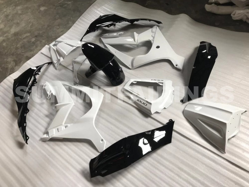 Fairings For Kawasaki ZX-10R, 2011-2015 - White & Black