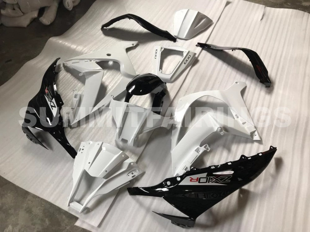 Fairings For Kawasaki ZX-10R, 2011-2015 - White & Black
