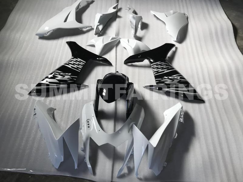 Fairings For Suzuki GSX-R600 / 750, 2011-2021 - Pearl White & Black