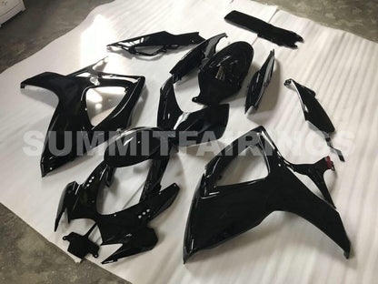 Fairings For Suzuki GSXR 600 750 All Black GSXR (2006-2007)