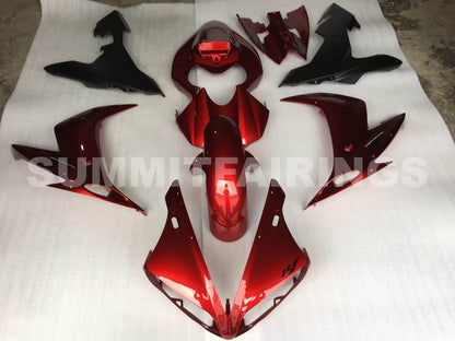 Fairings For Yamaha - YZF1000 R1 04-06 Red Black