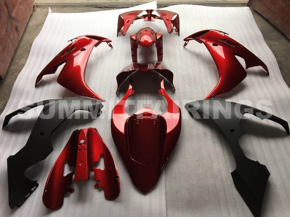 Fairings For Yamaha - YZF1000 R1 04-06 Red Black