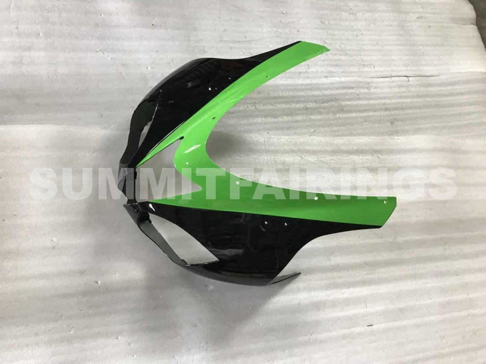 Fairings For Kawasaki ZX6R ZX636 Green Black Ninja ZX6R (2007-2008)