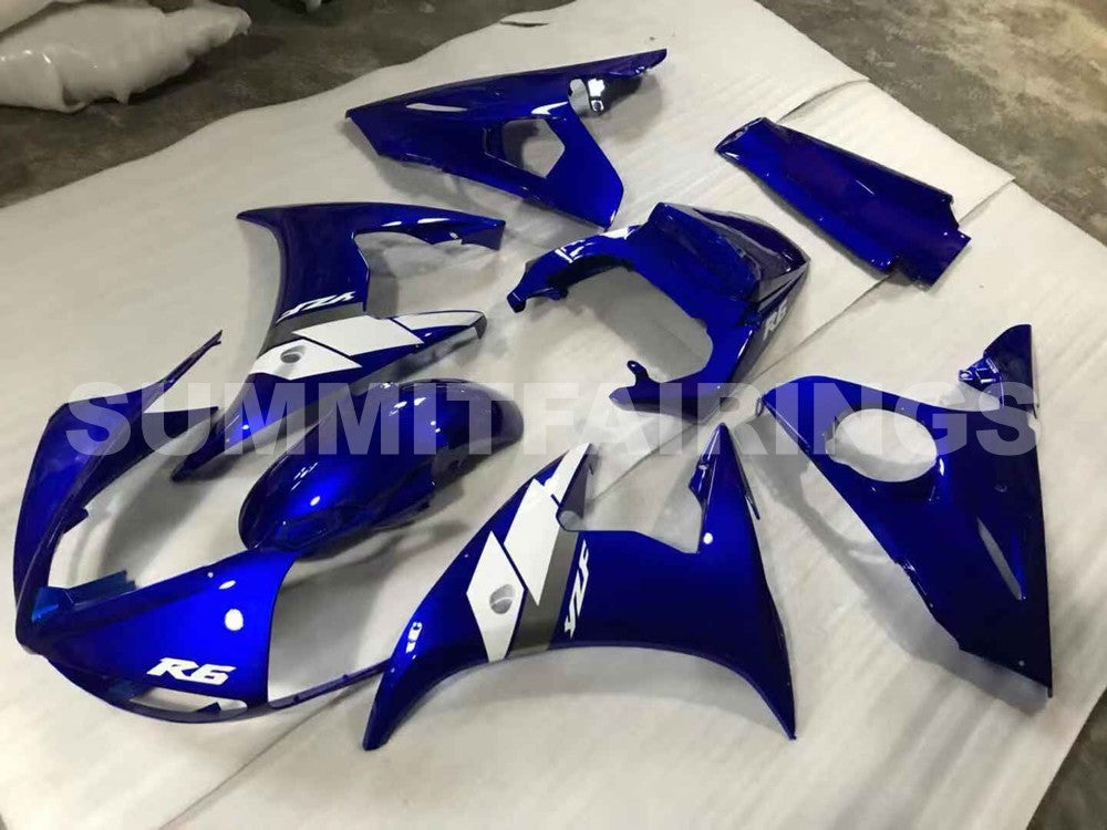Fairings For Yamaha - YZF-600 R6 2003-2004 Blue