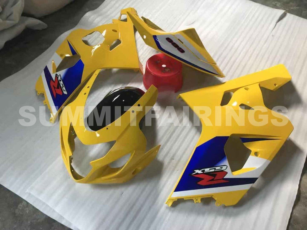 Fairings For Suzuki GSXR 600 750 (2004-2005) Yellow Blue
