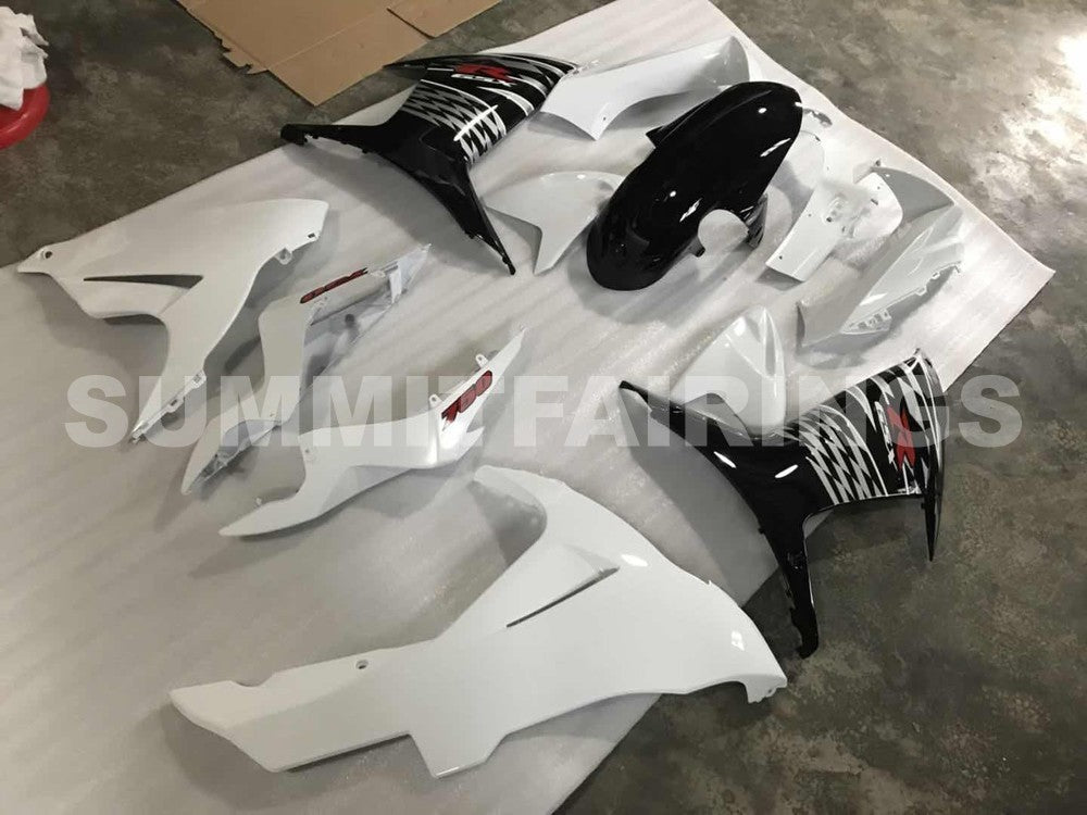 Fairings For Suzuki GSX-R600 / 750, 2011-2021 - Pearl White & Black