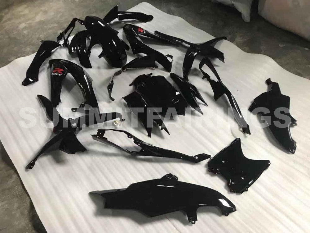 Fairings For Suzuki - GSXR600-750 K8 2008-2010 MATTE BLACK