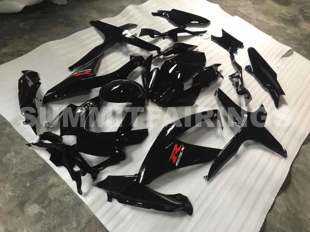 Fairings For Suzuki - GSXR600-750 K8 2008-2010 MATTE BLACK