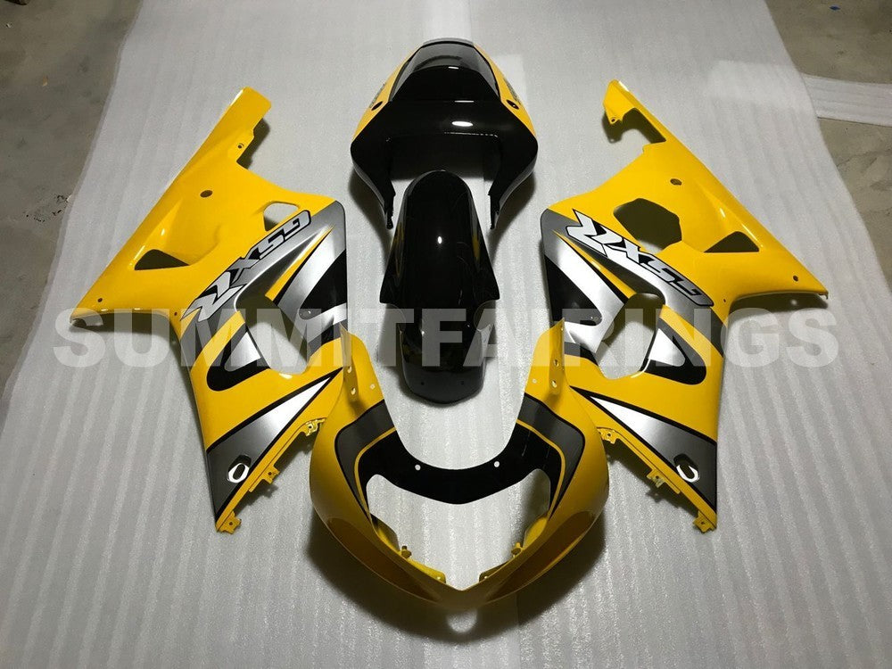 Fairings For Suzuki GSXR 750 Yellow Black GSXR (2001-2003)