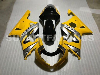 Fairings For Suzuki GSXR 750 Yellow Black GSXR (2001-2003)