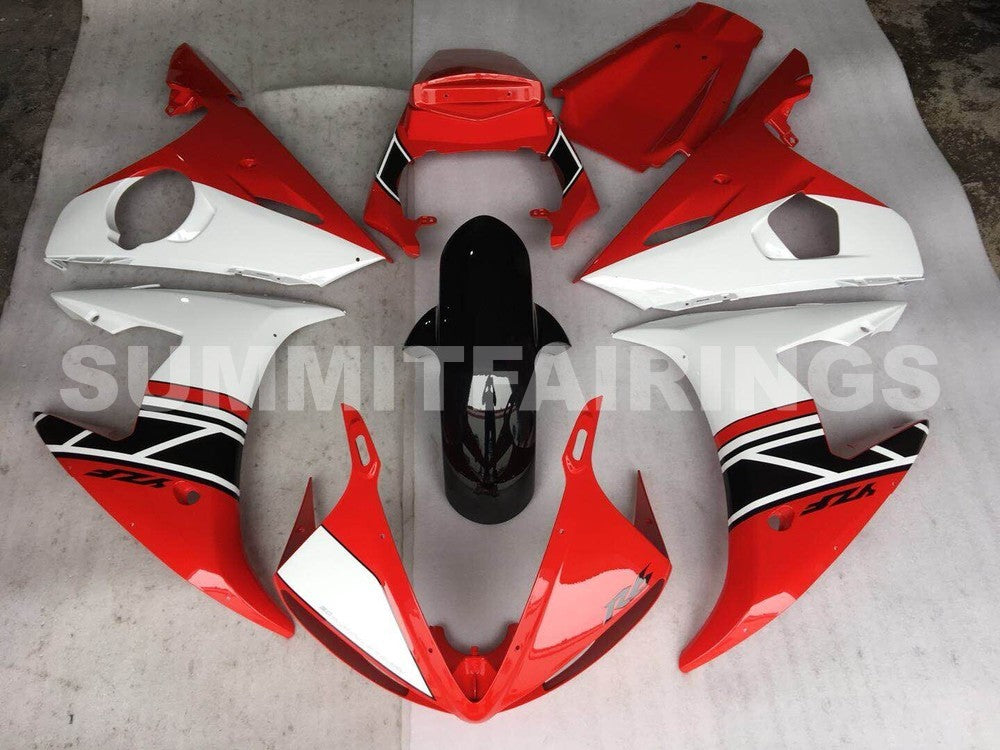 Fairings For Yamaha YZF-R6 Red White Black R6 (2005)