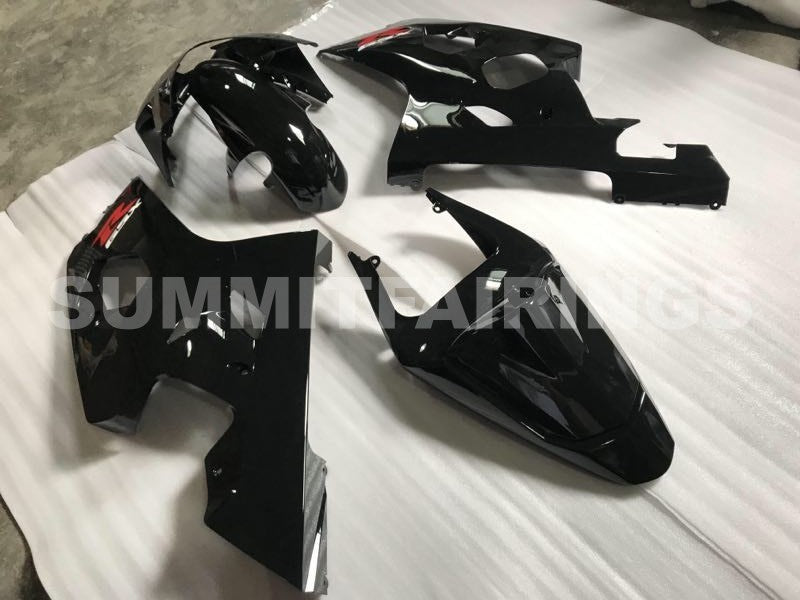 Fairings For Suzuki - GSXR600-750 K4 04-05 Black Gloss Red