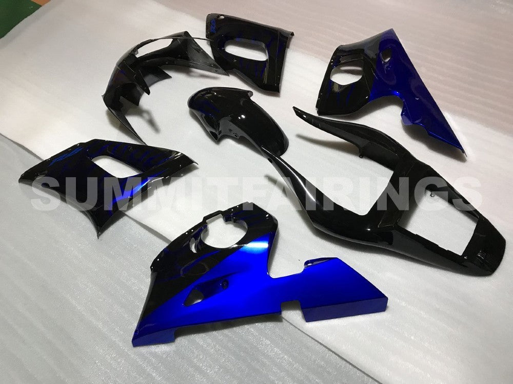 Fairings For Yamaha - YZF-600 R6 1998-2002 Blue Flame