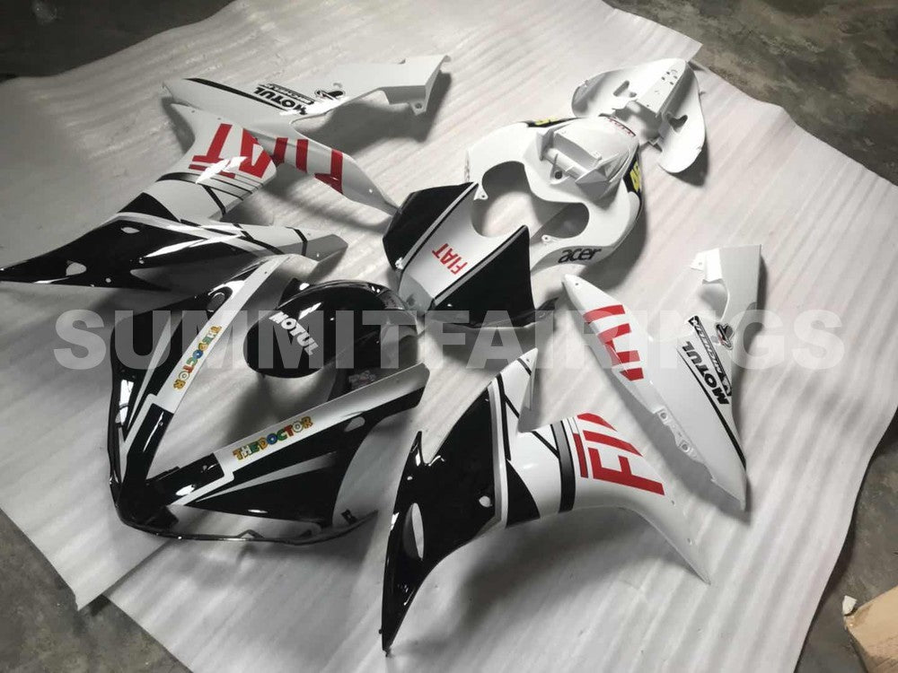 Fairings For Yamaha YZF-R1 Black White No.46 FIAT (2004-2006)