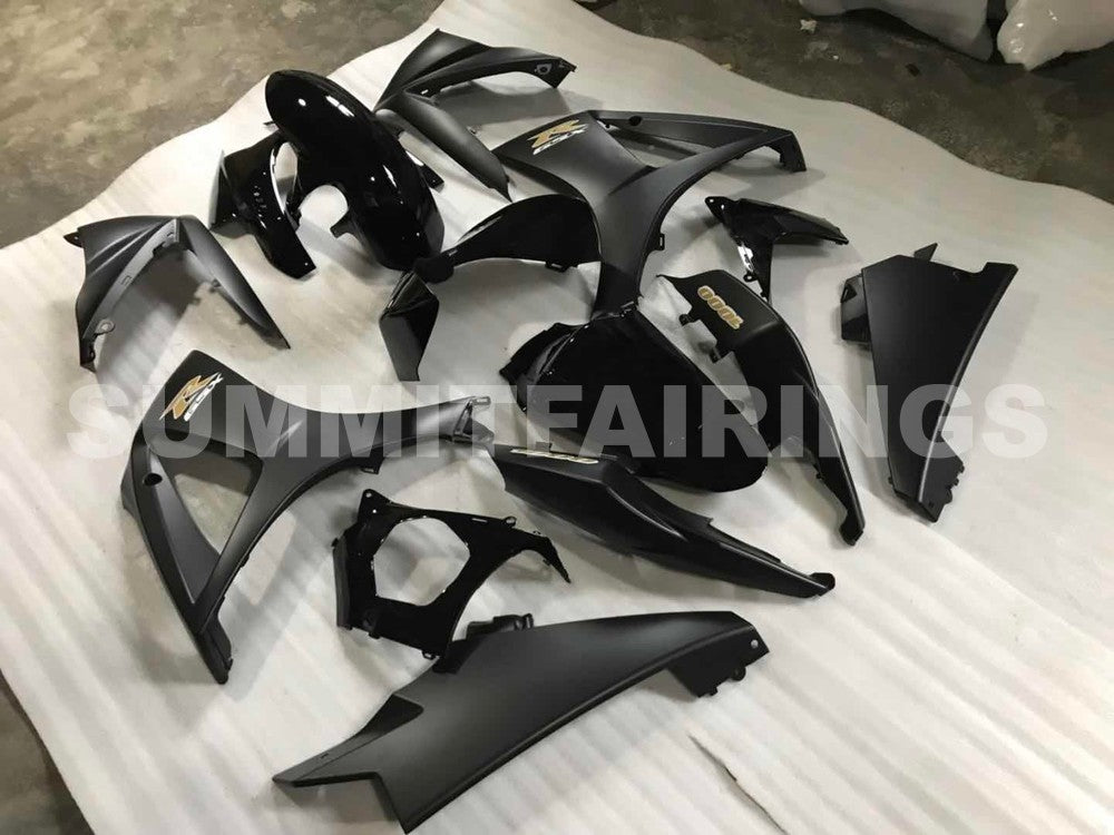 Fairings For Suzuki - GSXR1000 K7 07-08 Matte Black Gloss Black