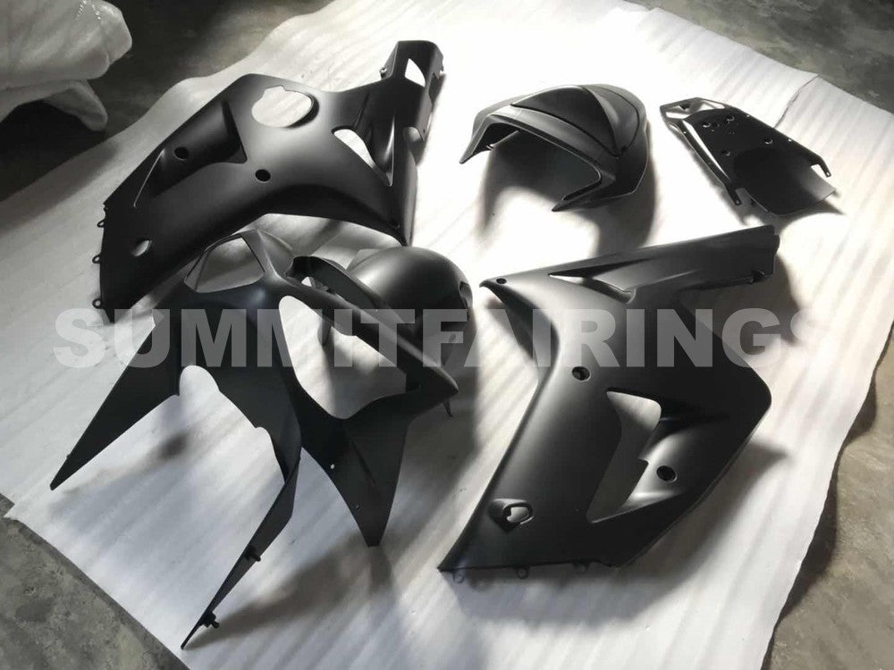 Fairings For Kawasaki ZX-6R, 2003-2004 - Matte Black