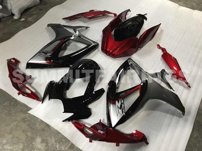 Fairings For Suzuki GSXR 600 750 Red Silver Black GSXR (2006-2007)