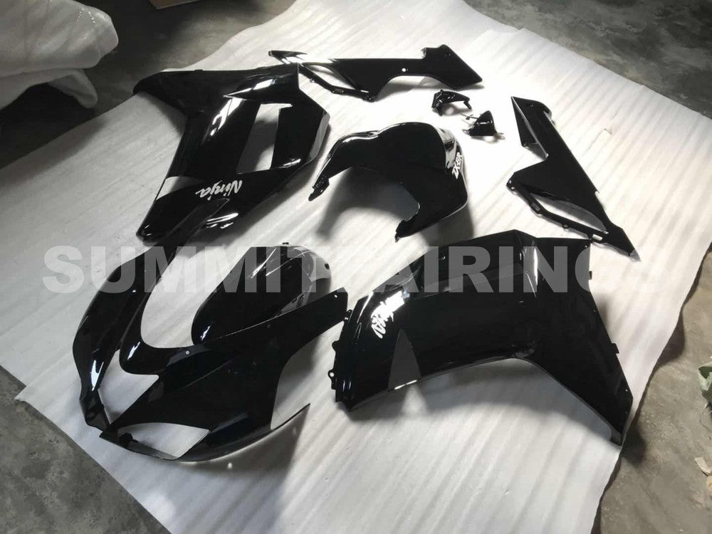 Fairings For Kawasaki ZX6R ZX636 Black Ninja (2007-2008)