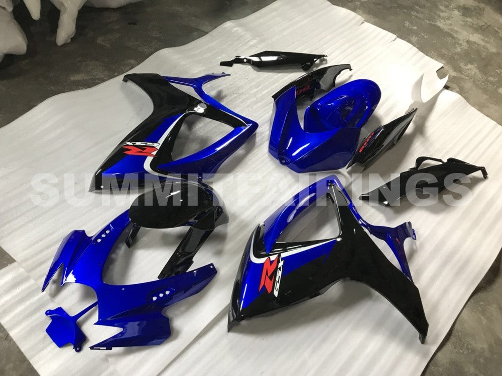 Fairings For Suzuki GSXR 600 750 (2006-2007) Blue Black