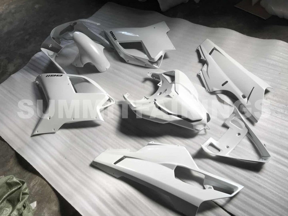 Fairings For Ducati 1098 1198 848 White 1198 (2007-2011)