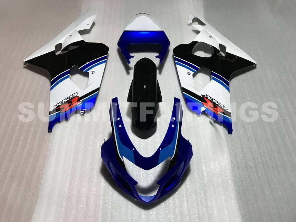 Fairings For Suzuki GSXR 600 750 Blue White Black GSXR (2004-2005)