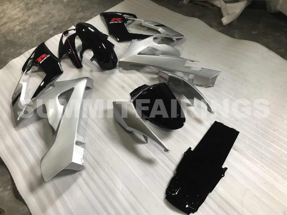 Fairings For Suzuki - GSXR1000 K5 05-06 Black & Silver