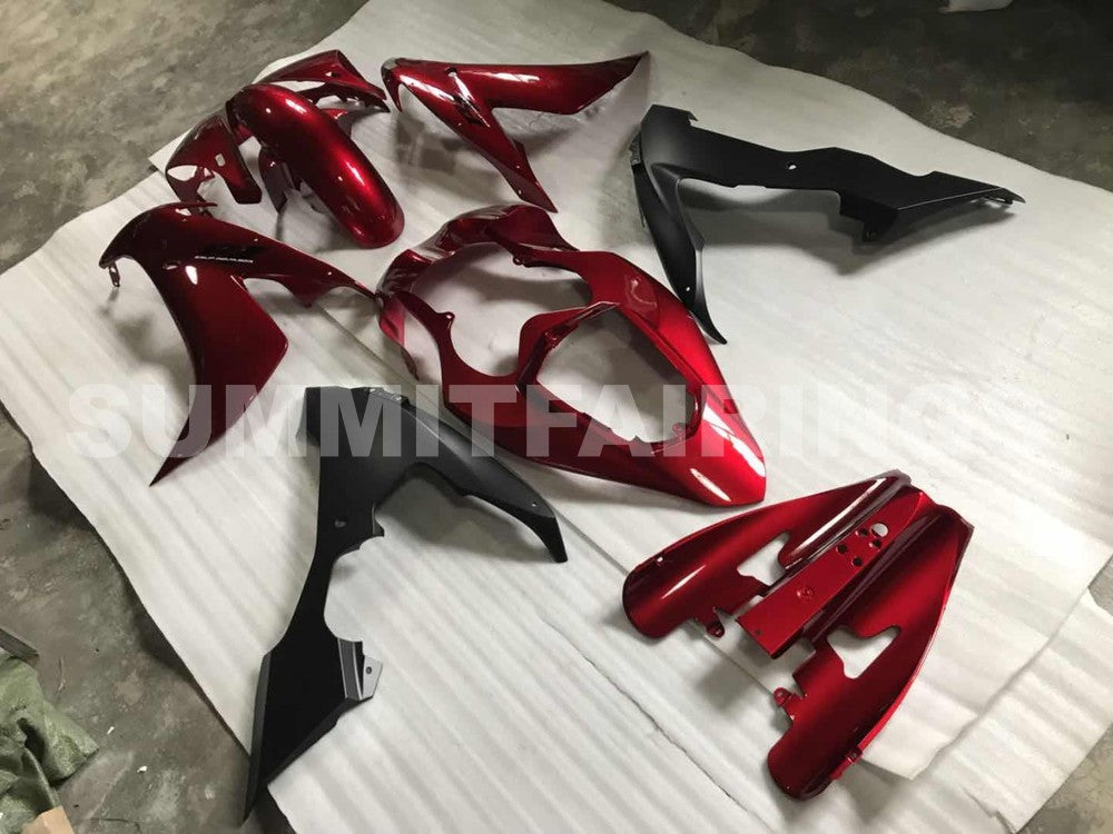 Fairings For Yamaha - YZF1000 R1 04-06 Red Black