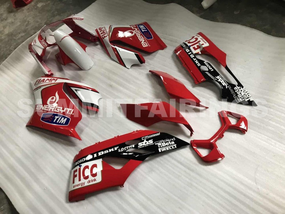 Fairings For Ducati - 1199 2012-2014 Red White