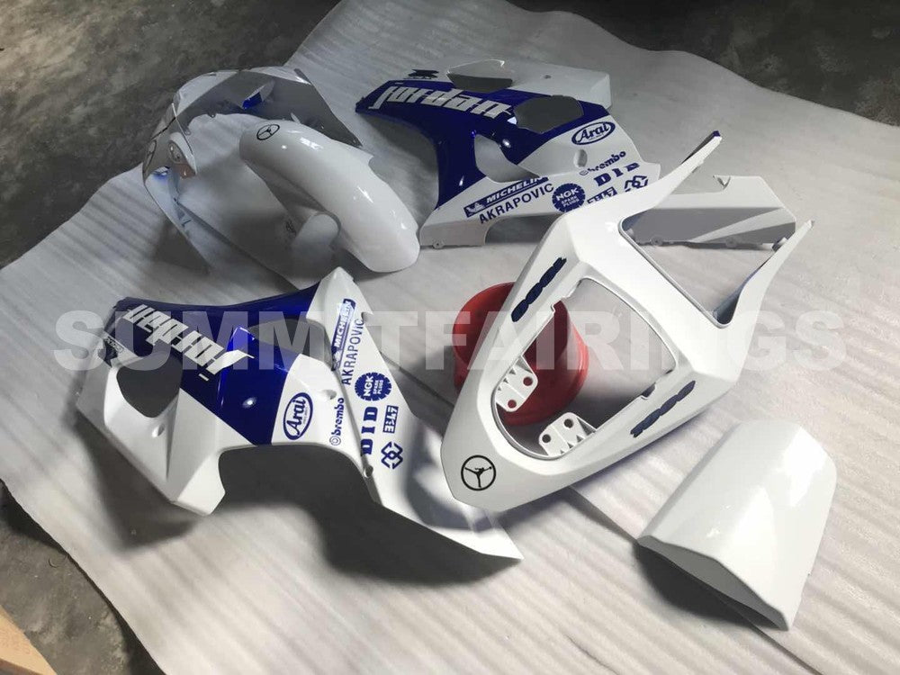 Fairings For Suzuki GSXR 1000 K3 (2003-2004) White Blue