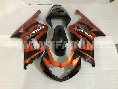 Fairings For Suzuki GSXR 750 Orange Metallic & Black GSXR (2001-2003)