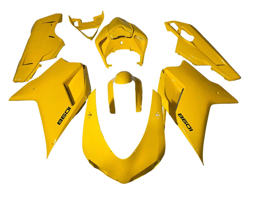 Fairings For Ducati 1098 1198 848 Yellow Gold 1098 (2007-2011)