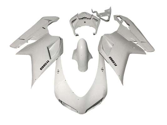 Fairings For Ducati 1098 1198 848 White 1198 (2007-2011)
