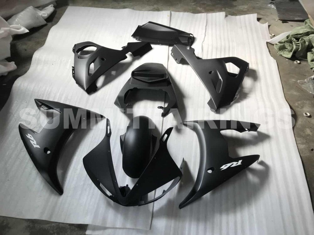 Fairings For Yamaha YZF-R6 Contrast Black R6 (2006-2007)