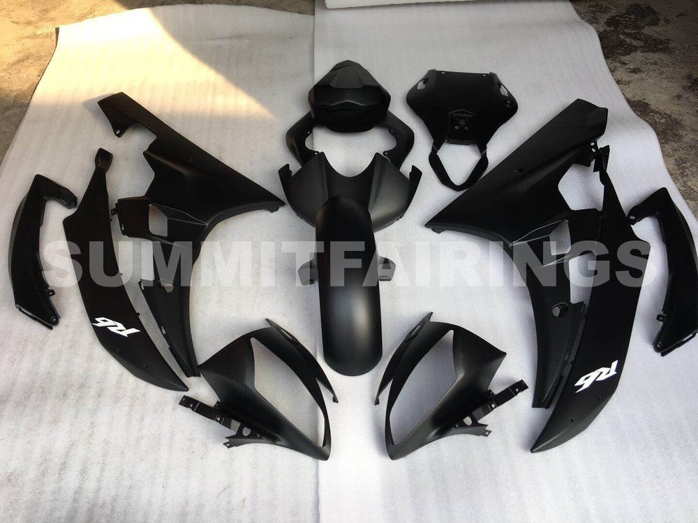 Fairings For Yamaha YZF-R6 Contrast Black R6 (2006-2007)