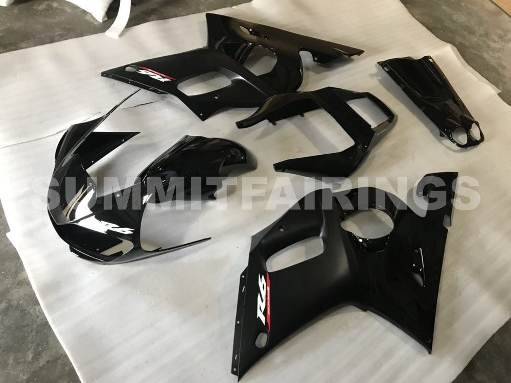 Fairings For Yamaha YZF-R6 Contrast Black R6 (1998-2002)