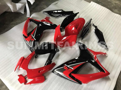 Fairings For Suzuki - GSXR600-750 K6 06-07 Black and Red