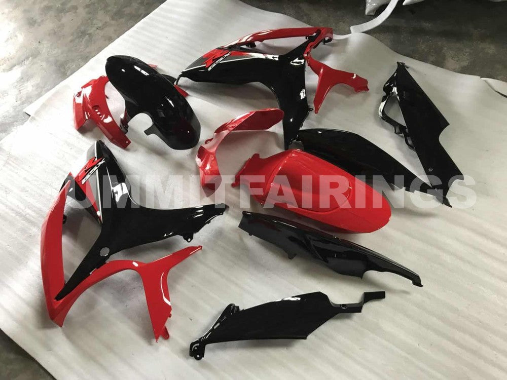 Fairings For Suzuki - GSXR600-750 K6 06-07 Black and Red