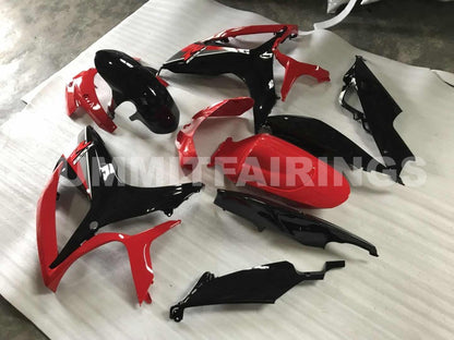 Fairings For Suzuki - GSXR600-750 K6 06-07 Black and Red