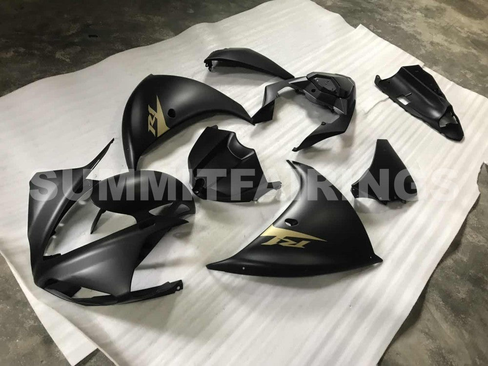 Fairings For Yamaha YZF-R1 Black Matte R1 (2009-2012)