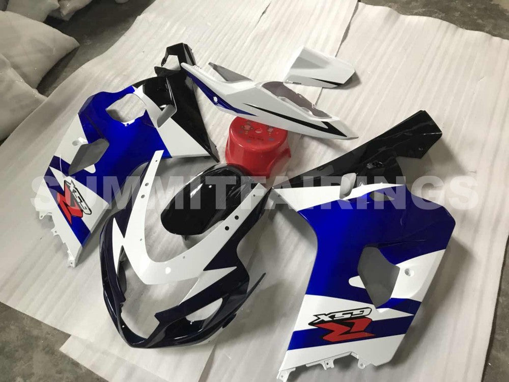 Fairings For Suzuki - GSXR600-750 K4 04-05 Black and Blue