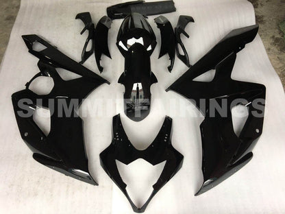 Fairings For Suzuki - GSXR1000 K5 05-06 Black & Silver Decals