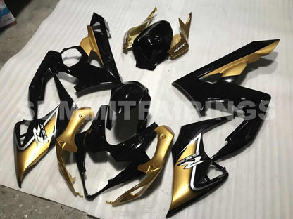 Fairings For Suzuki GSXR 1000 Black & Gold GSXR (2005-2006)