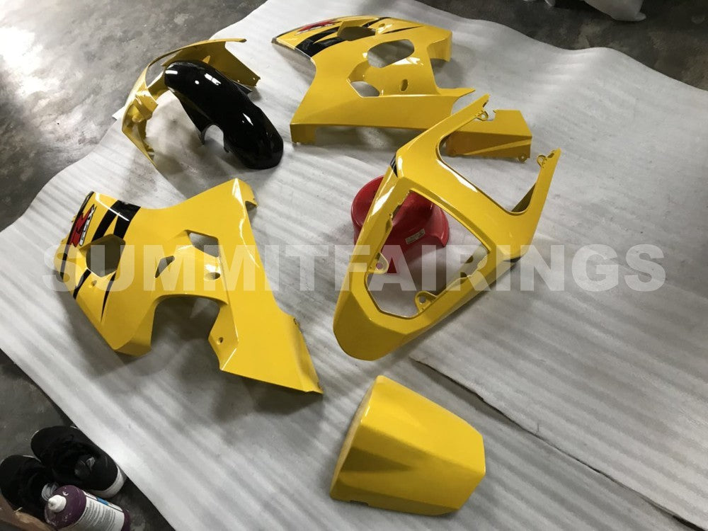 Fairings For Suzuki - GSXR600-750 K4 04-05 Bold Yellow