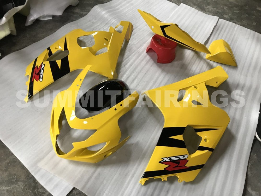 Fairings For Suzuki - GSXR600-750 K4 04-05 Bold Yellow