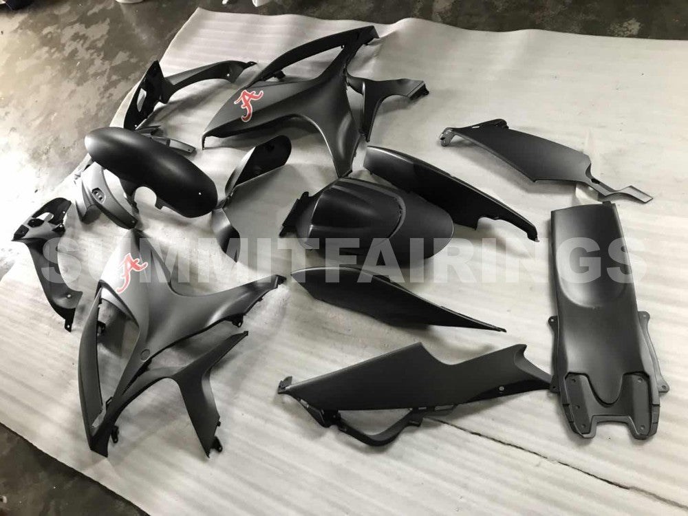 Fairings For Suzuki GSXR 600 750 Black Matte GSXR (2006-2007)