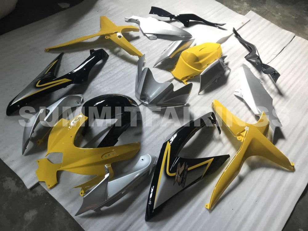 Fairings For Suzuki - GSXR600-750 K8 2008-2010 Yellow